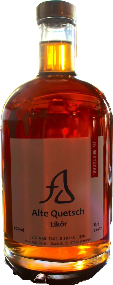 Alte Quetsch Likör 0,35 l / 0,5 l